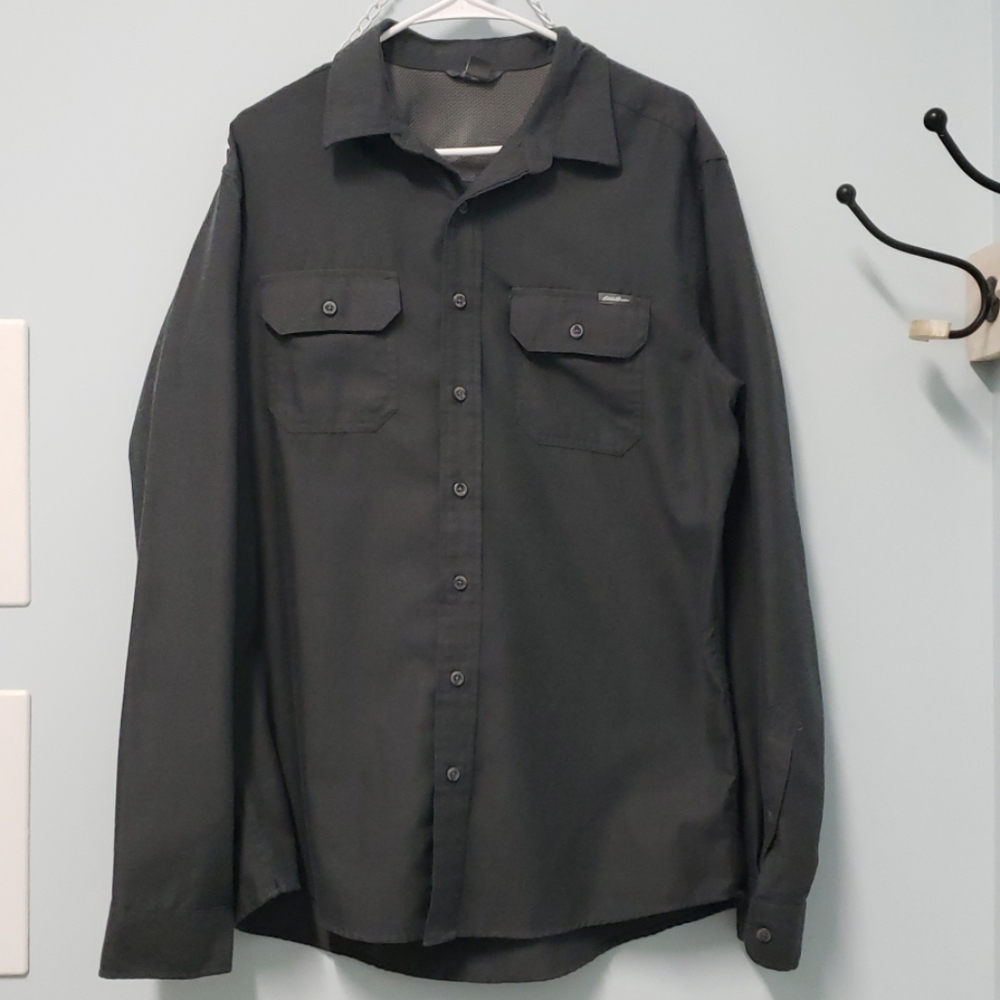 DO NOT BUY -2 Eddie Bauer Mens button down shirts